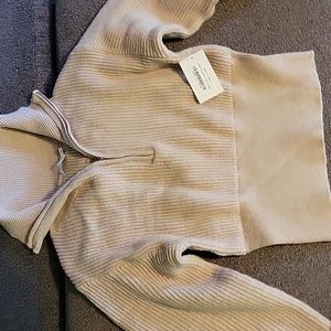 Lush quarter zip sweater